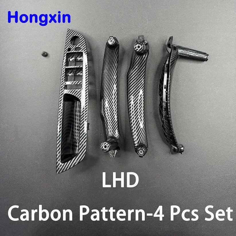 LHD RHD 4pcs Set Car Inner Driver Door Window Switch Armrest Cover Pull Handle For BMW X5 X6 E70 E71 E72 2007-2013 by InterCyprus Trading Ltd