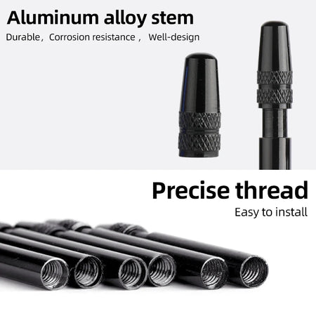 Deemount Presta Valve Extender &ndash; Durable CNC Aluminum Alloy Construction