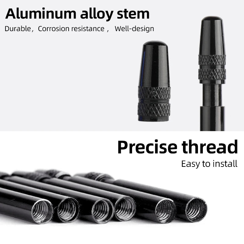 Deemount Presta Valve Extender &ndash; Durable CNC Aluminum Alloy Construction