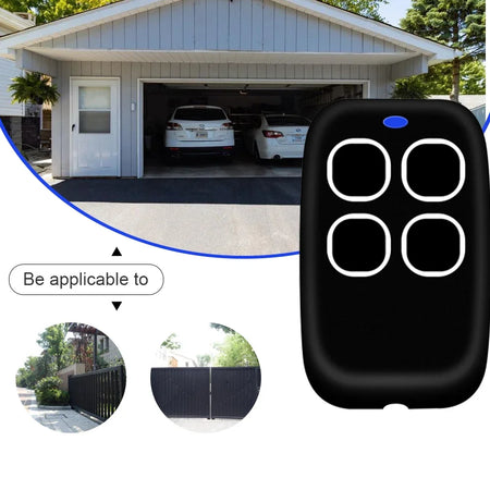 Universal Garage Door Remote Control Duplicator - Multi-Frequency Key Fob