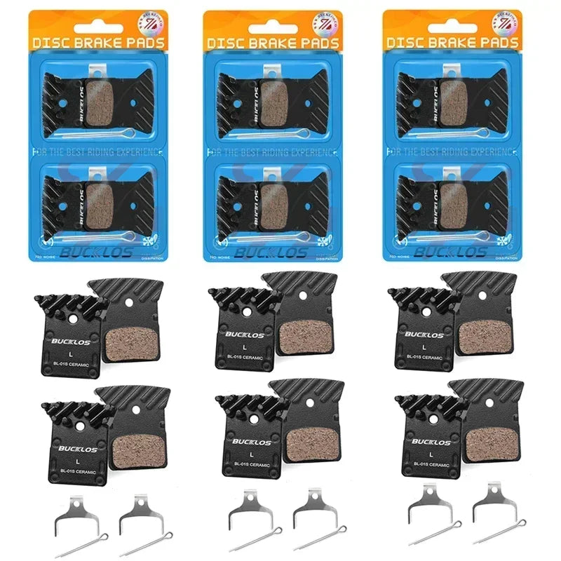BUCKLOS Ceramic Bike Disc Brake Pads &ndash; High Performance BL-01S 6Pair