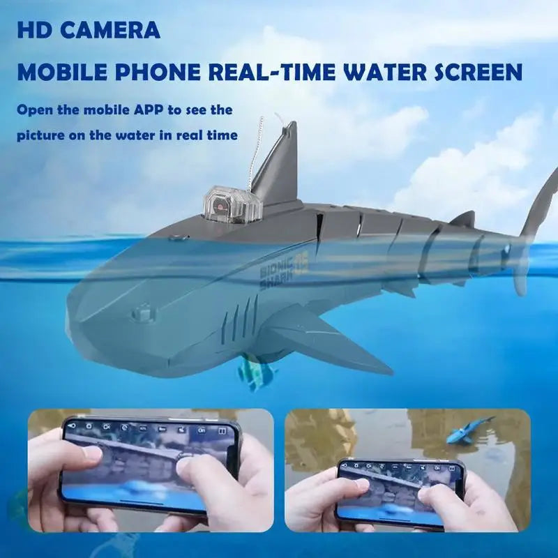RC Submarine Boat Toy &ndash; 480p Underwater Camera