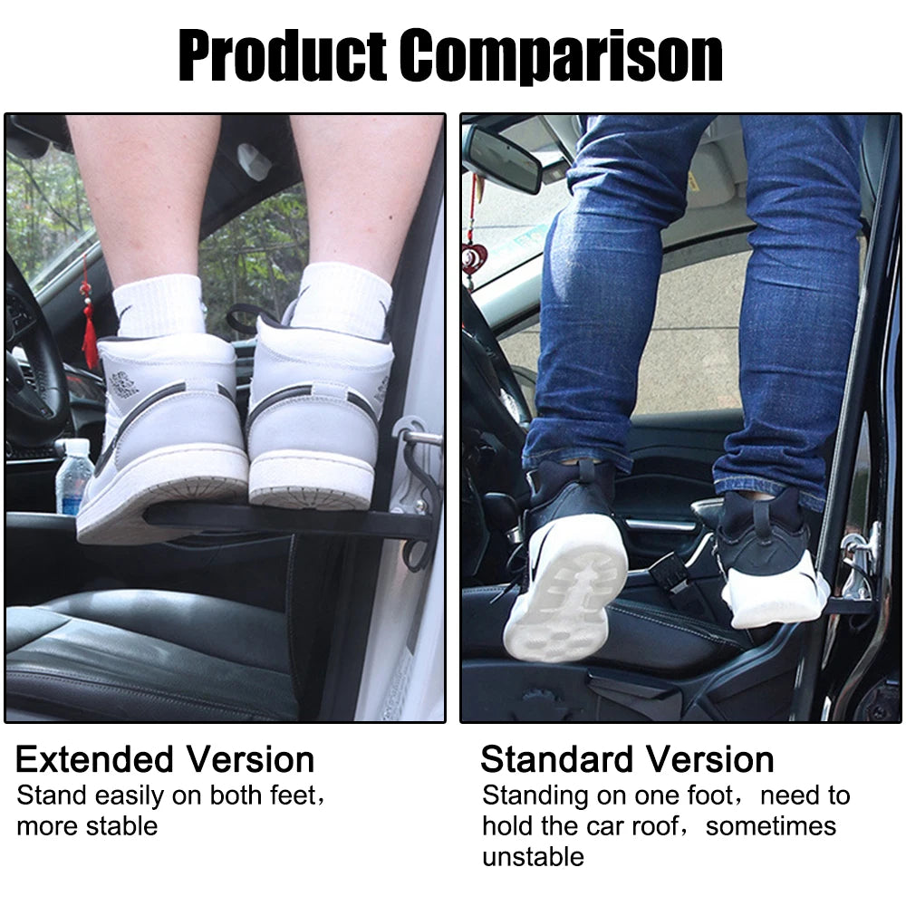 Emergency Window Breaker Car Roof Rack Step &ndash; Foldable Step