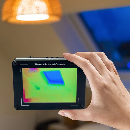 Advanced 3.5-Inch Thermal Imaging Camera: -40 to 450&deg;C Range, 32x24 Pixels for Electrical &amp; Mechanical Inspection