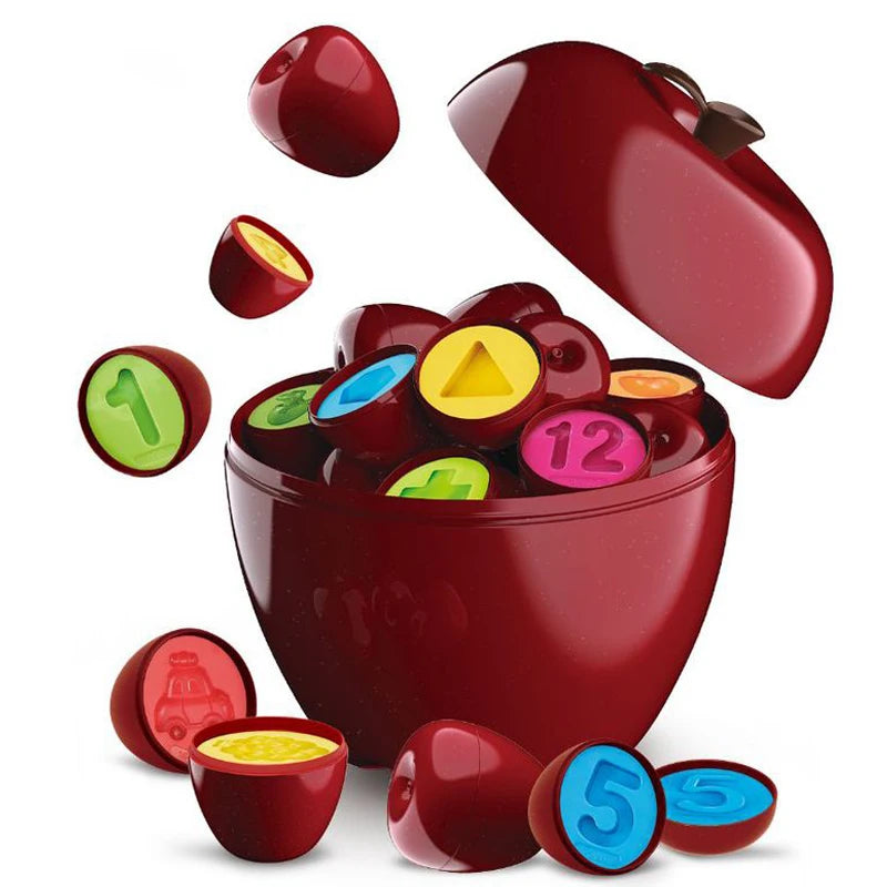 Apple Smart Egg 3D Puzzle &ndash; Fine Motor Skills Development