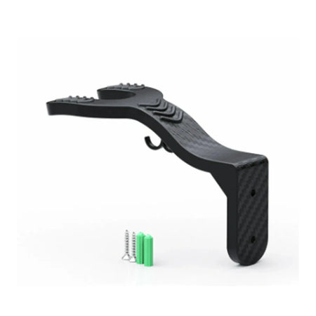 Kitchen Cabinet Shelf Wall Mount Hooks Motorcycle Helmet Hook Racks Helmet Display Hanger Stand Wall-Mounted Storage Holder by InterCyprus Trading Ltd