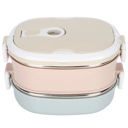 Lunch Box Stainless Steel Food Container &ndash; Durable Double Layer