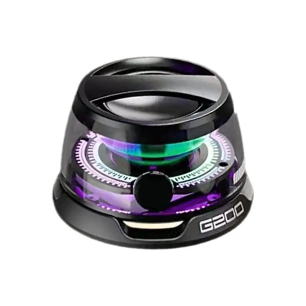 HECATE G200 Mini Portable Bluetooth Speaker with RGB and Magnetic Design