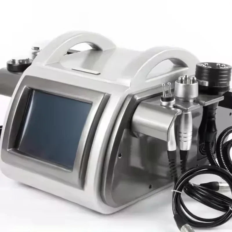 Sistema di Cavitazione Portatile 5 In 1 Dispositivo di Bellezza per Bruciare Grassi