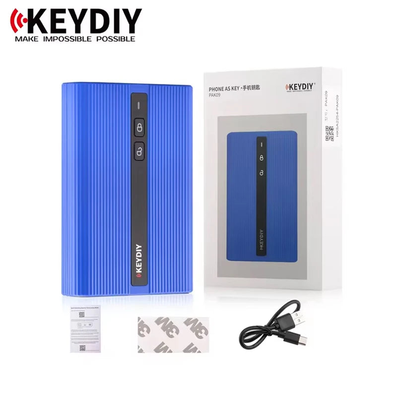 KEYDIY PAK09 Προσαρμογέας Κλειδώματος Χωρίς Κλειδί για iOS & Android, Ασύρματη Τηλεχειριστήριο