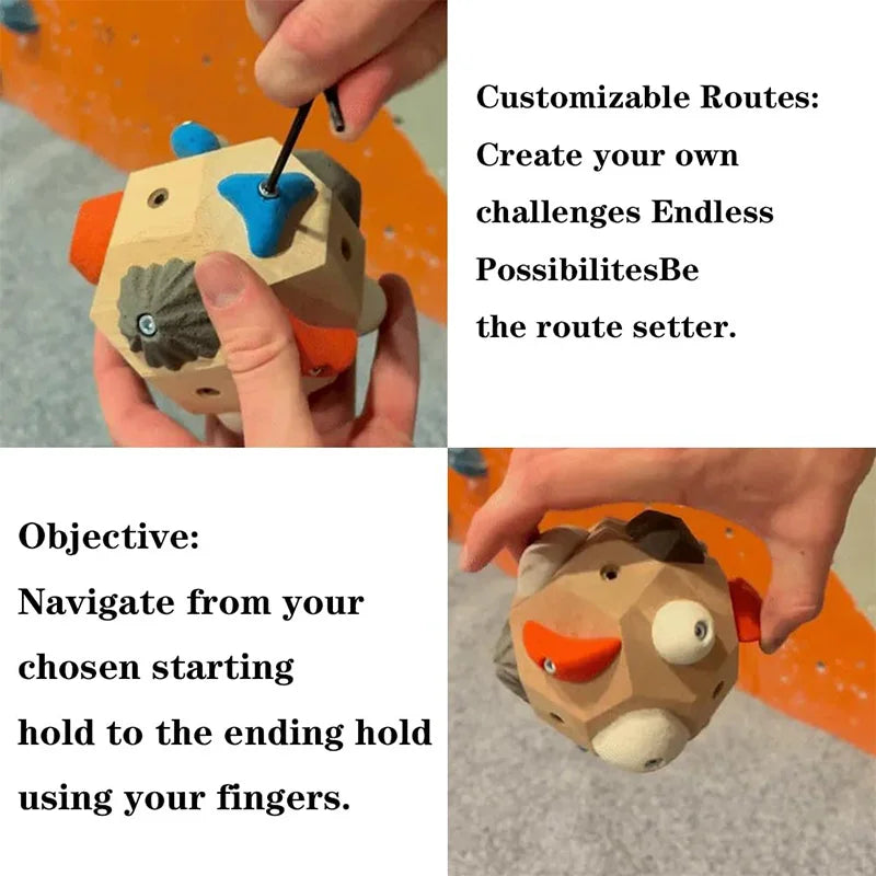 New Finger Climbing Ball - Card Gameplay For Training