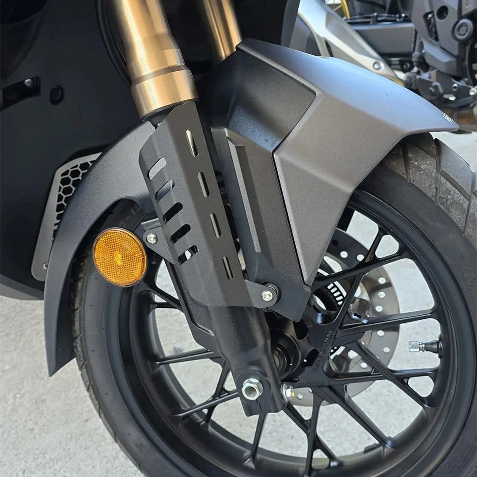 Honda ADV350 Front Fork Guard Protector for Shock Absorber Cover, Black Lower Fork Cap