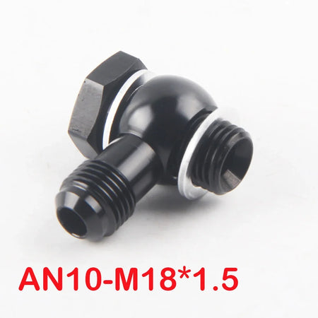 6063 T6 Billet Aluminum Hydraulic Clutch Banjo Fitting M12-M18 by InterCyprus Trading Ltd