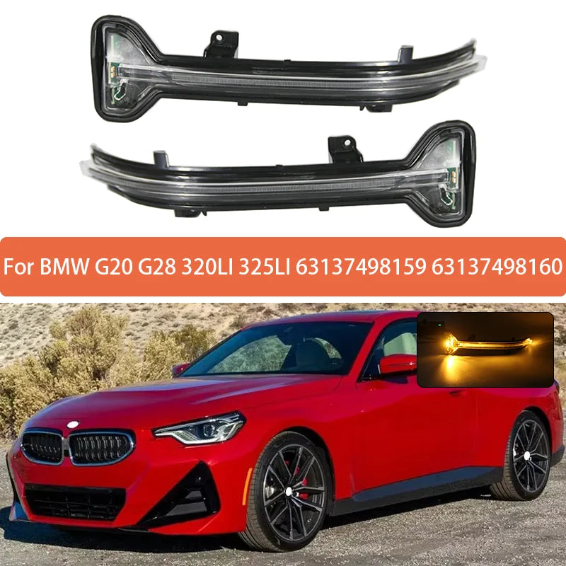 Lumini de semnalizare pentru oglinda retrovizoare pentru BMW G20 G28 3 Seria