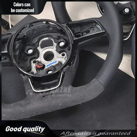 For Audi A4 B9 A3 8Y RS3 RS4 S3 S4 Customizable Steering Wheel - Performance Accessories for Specific Models by InterCyprus Trading Ltd