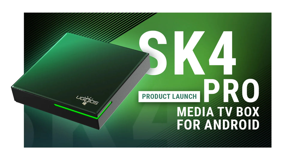 Metal Amlogic S905X5 Smart TV Box Android 14 With 4GB RAM 64GB Storage For 4K