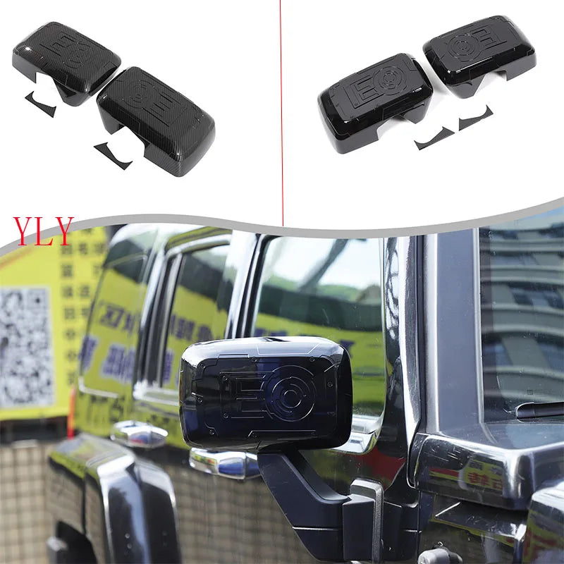 Κάλυμμα Καθρέφτη από ABS και Άνθρακα για Hummer H3 2005 2009