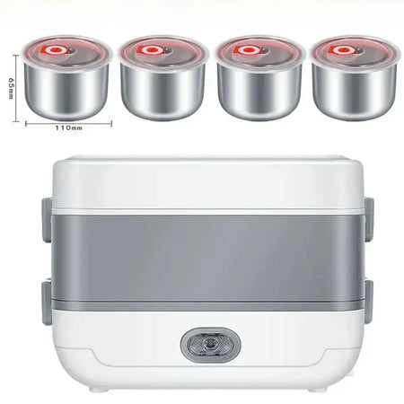 Electric Lunch Box Heater Portable Leakproof 2 Layer Double / CHINA / UK