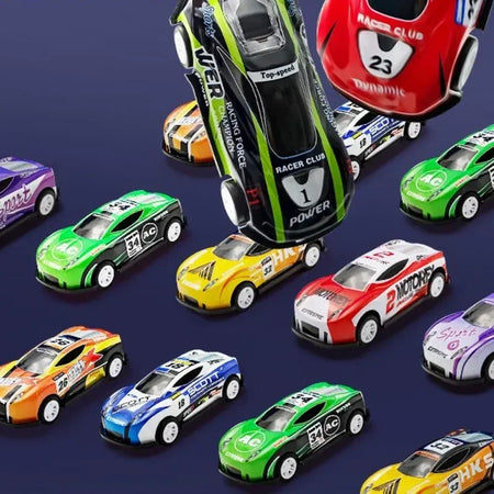 Large Truck Deformation Transporter &ndash; Educational Four Story Parking Lot Racing Game