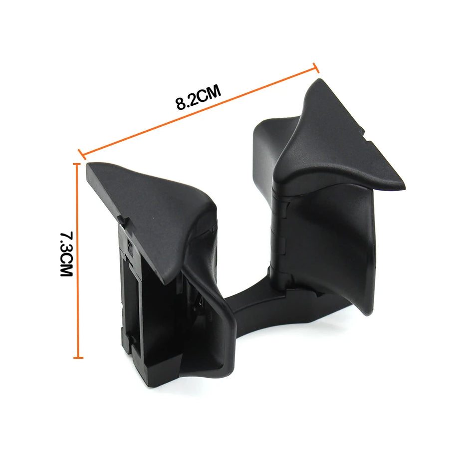 Cup Holder Center Console With Rubberized Coating Plastic PC ABS for Mercedes-Benz C E Class