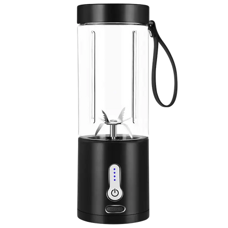 530ml Portable USB Rechargeable Blender for Smoothies Black / CN