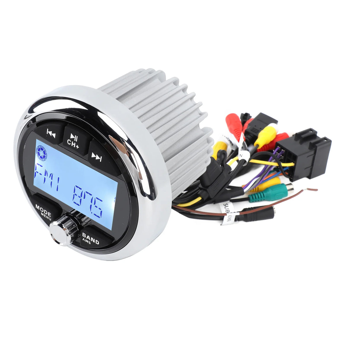 Bluetooth Marine Radio, MP5 Player, Waterproof Radio for Boats, Yacht Audio System