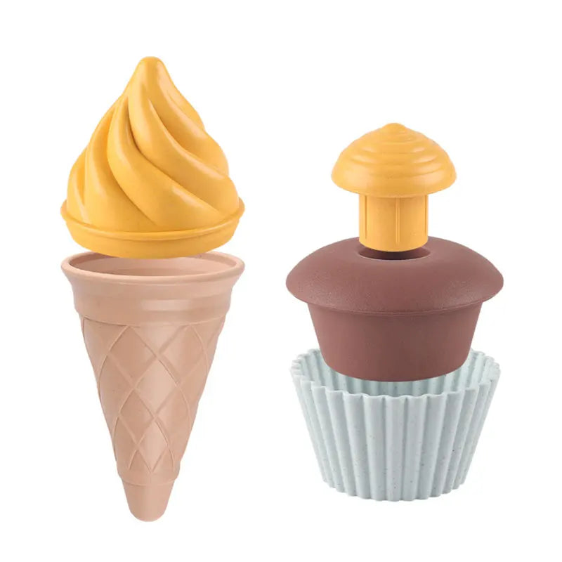 TTF01006 Ice Cream Kitchen Toy &ndash; Safe Wheat Straw Play