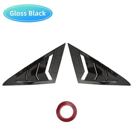 Car Styling For VW Golf 7 MK7 MK7.5 2013~2019 Front Triangle Window Blind Shades Louver Vent Cover Sticker Trim Accessories by InterCyprus Trading Ltd