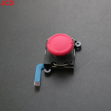 JCD Replacement 3D Joystick for Nintendo Switch &amp; Lite - Analog Thumb Stick Repair Tool red