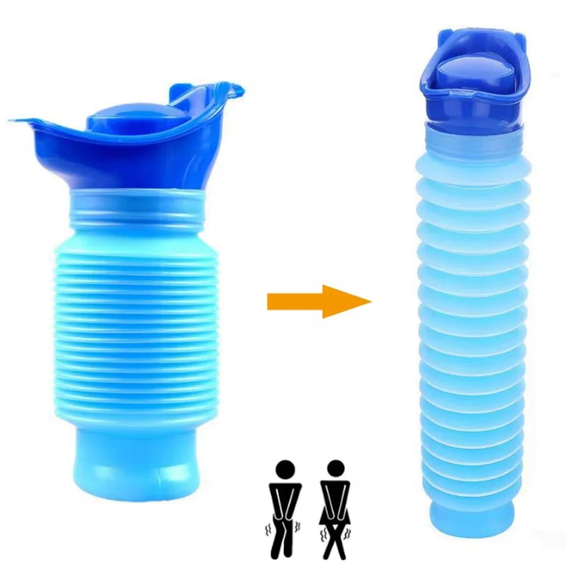 Portable Emergency Toilet Urinal &ndash; Retractable Car Urinal