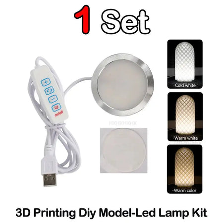 Bambu Lab LED Lamp Kit 001 Hardware For 3D Printing Parts 1 Set Led Lamp Kit