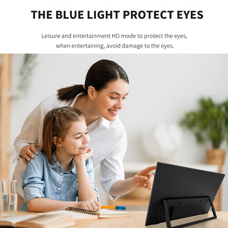 14.1 Inch Touch Screen Portable Gaming Monitor 100% sRGB, 400cd/m&sup2;, HDR10