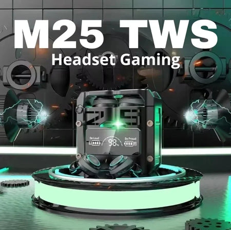 Original M25 TWS Wireless Earbuds with Touch Control and Noise Cancellation