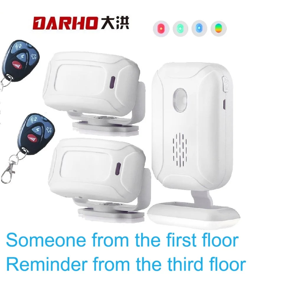 Darho Infrared Microwave Radar Composite Dual Detection Burglar And Home Protection Alarms Welcome Shop Motion Sensor Doorbells