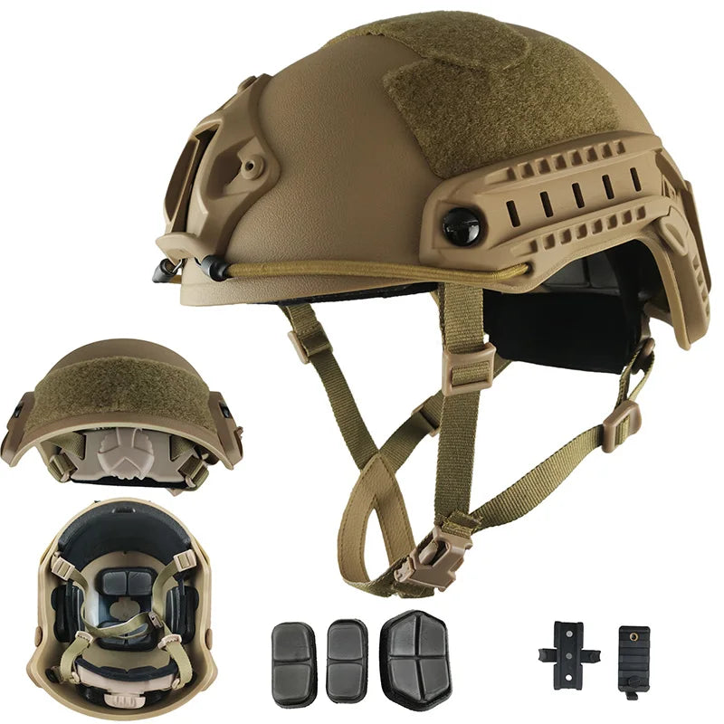 FAST Riot Helmet BOOIU &ndash; Lightweight ABS Protection