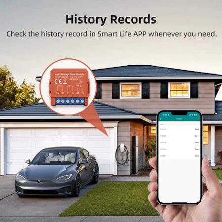AVATTO Tuya WiFi Garage Door Opener - Smart Remote &amp; Voice Control