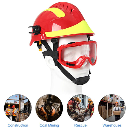 Emergency Rescue Helmet &ndash; Reflective Firefighter Safety