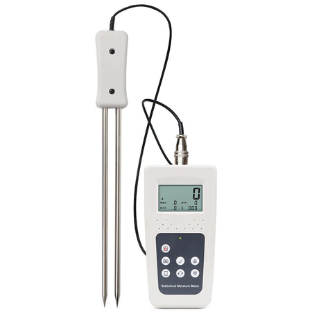 KMS680H Hay Moisture Meter LCD Display &ndash; Accurate Reading Dual probe