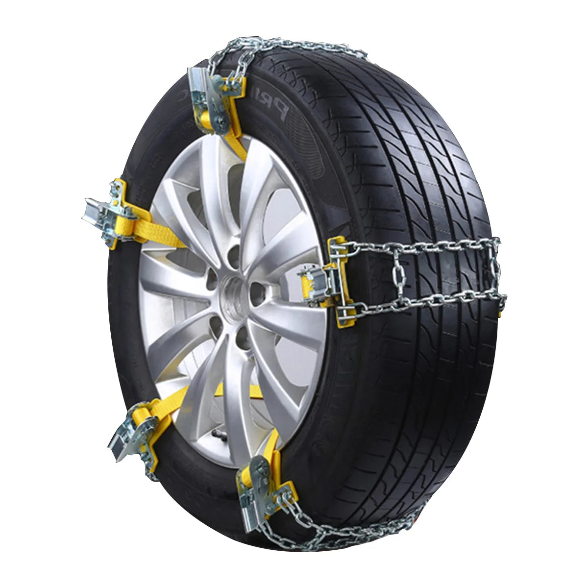 Car Snow Chain Steel Security Chain 205225mm &ndash; Strong Grip