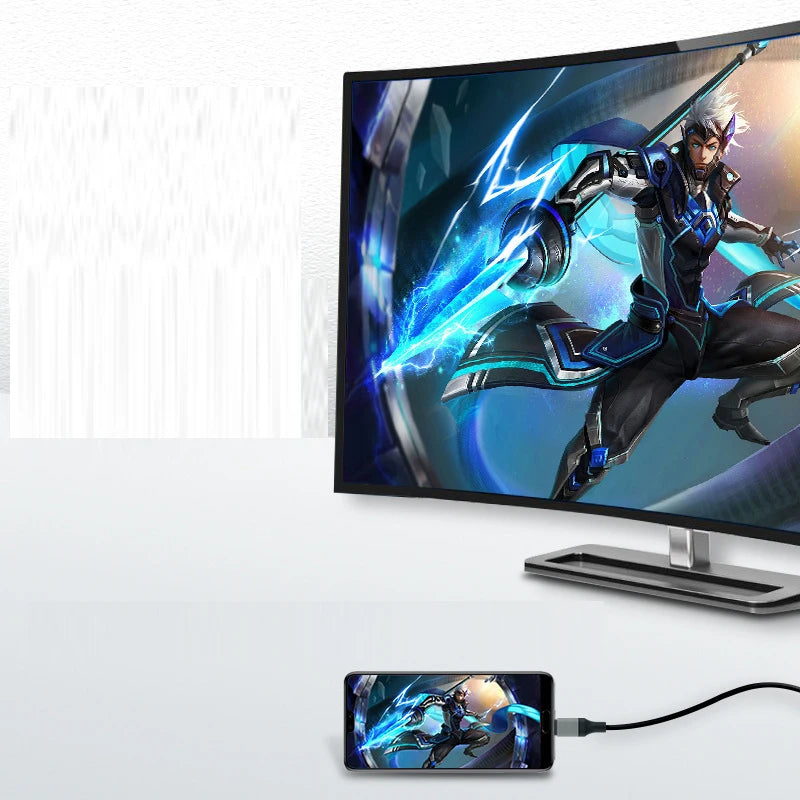 2M USB Type-C to HDMI Cable 4K/1080P HD &ndash; Universal Compatibility