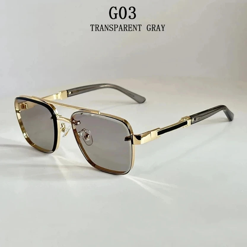 2025 New Square Sunglass &ndash; Vintage Anti UV Protection G03 / CHINA / As the picture