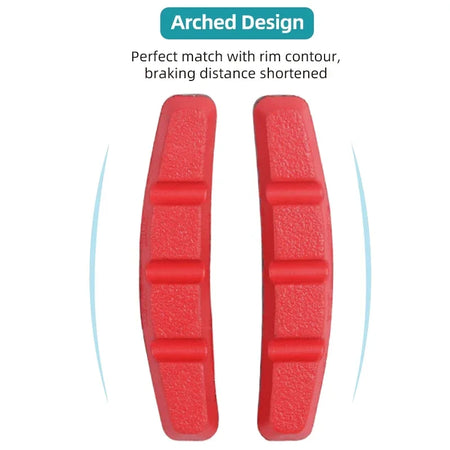 Deemount V-Brake Pads &ndash; All-Weather Performance and Low Noise