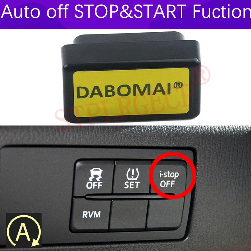 I-Stop Off -kytkin Mazda3 Mazda6 CX-3 CX-4 CX-5 CX-8 2016-2023