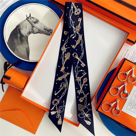 JTVOVOC Silk Scarf &ndash; Elegant Versatility for Any Outfit JZP015-01 / 5x85cm