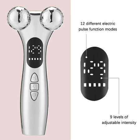 Dubniy Electric Facial EMS Micro-current Beauty Instrument &ndash; LED Display For 4D Face Lift