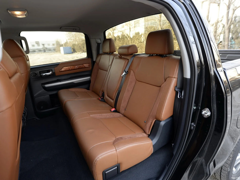 Toyota Tundra 2014-2021 Uyumlu Suni Deri Koltuk Kılıfı Seti