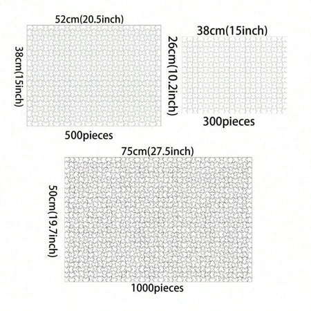 Scenic Steam Engine Jigsaw Puzzles - 300, 500, 1000 pcs | Relaxing &amp; Creative Gift