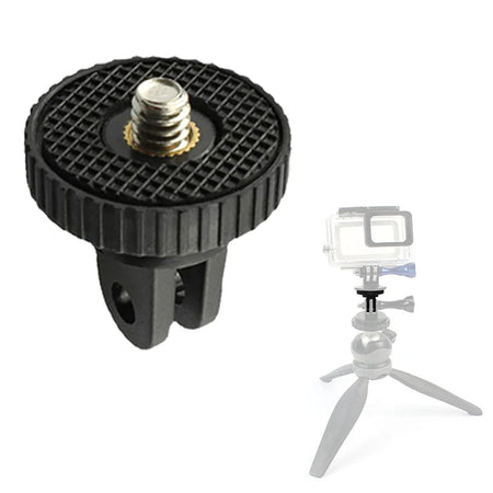 Screw Mount Adapter for GoPro, DJI, Insta360 &ndash; Mini Tripod Compatible