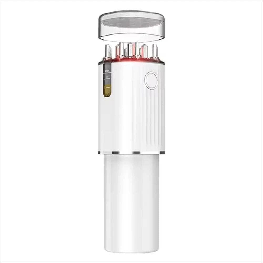 2025 Electric Massage Comb Red Light &ndash; Hair Growth Boost WHITE