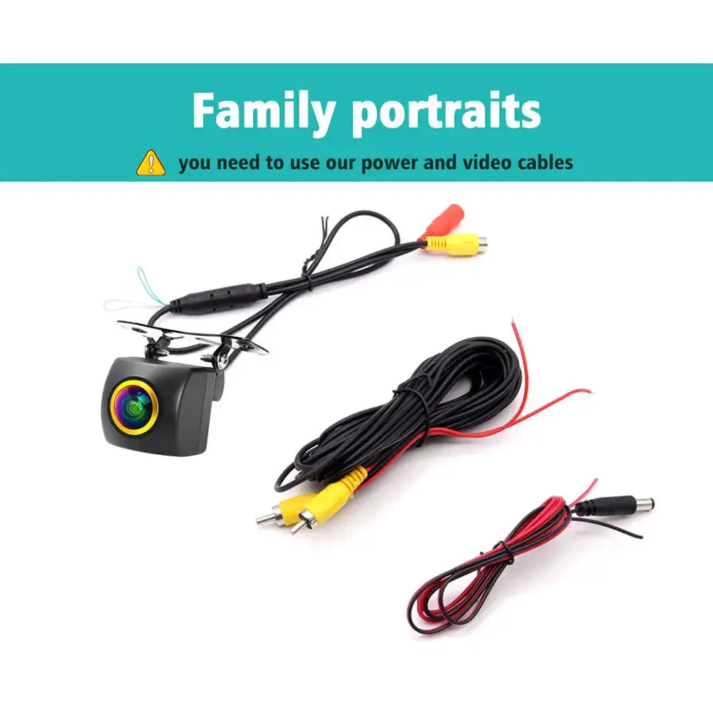 AHD 1080P Dynamic Trajectory Rear View Camera Starlight Night Vision Car Reverse Camera CVBS NTSC Waterproof Vehicle Parking Bac by InterCyprus Trading Ltd